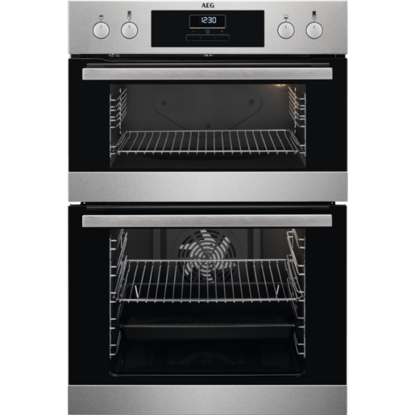 Picture of AEG DCB331010M Built In Double Electric Oven - Stainless Steel