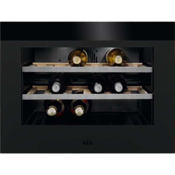 Picture of AEG KWK884520T 45cm Compact Wine Cooler Matt Black